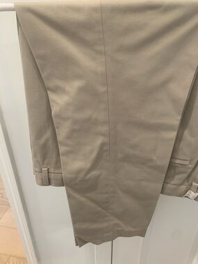 Brooks Brothers Cream Chino Stretch Pants